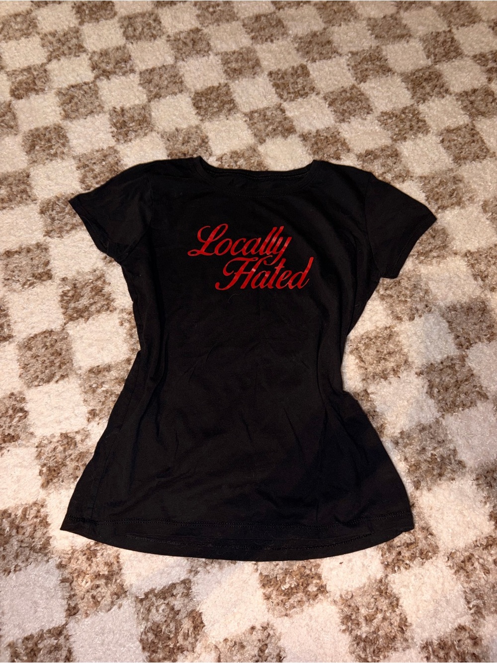“Locally Hated” Black Tee